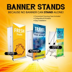 Retractable Banner Stand